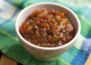 Country Magic Sweet and Savory Tomato Relish by The Kilted Chef