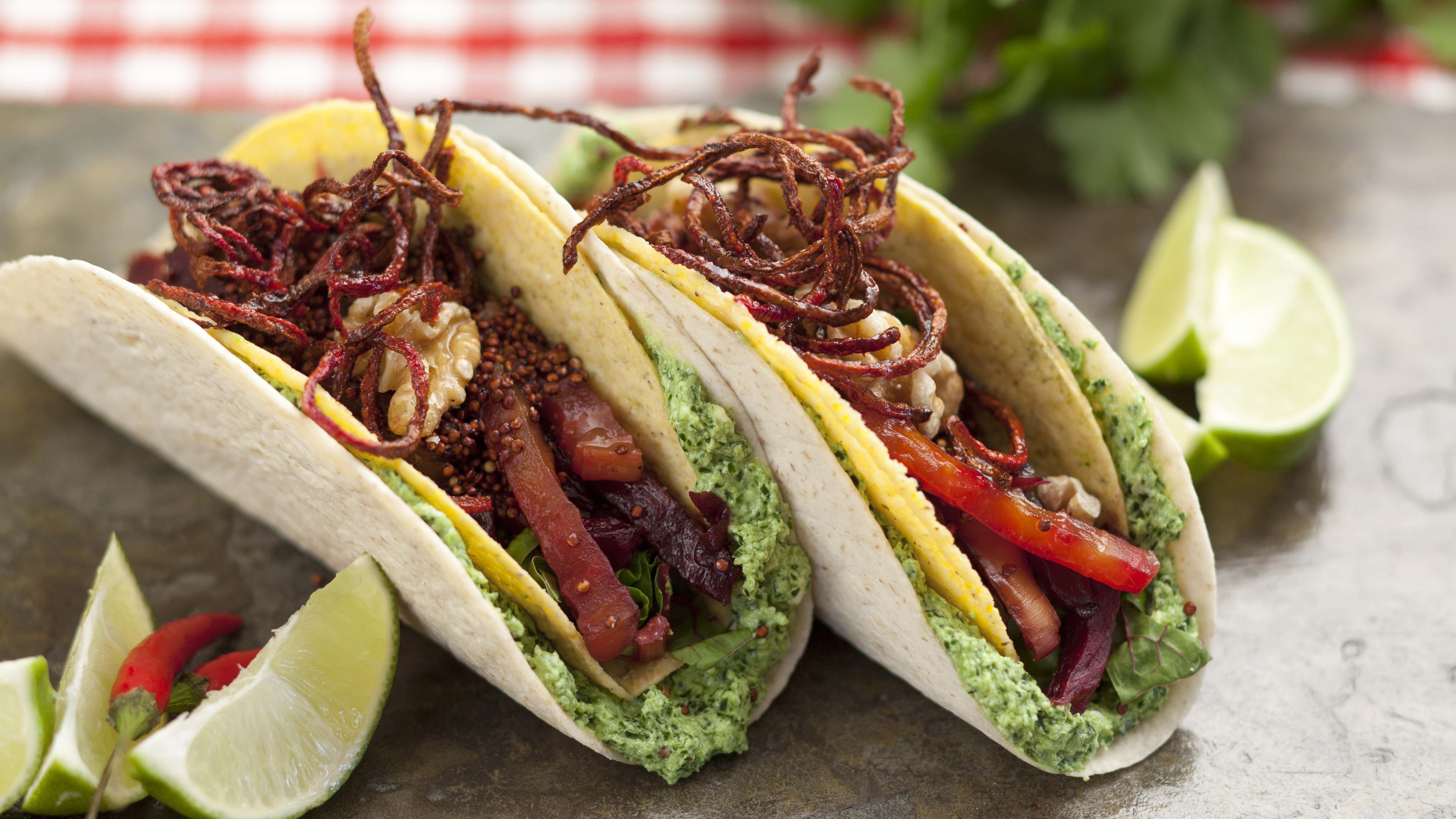 Country Magic Crunchy Beet Taco by The Kilted Chef