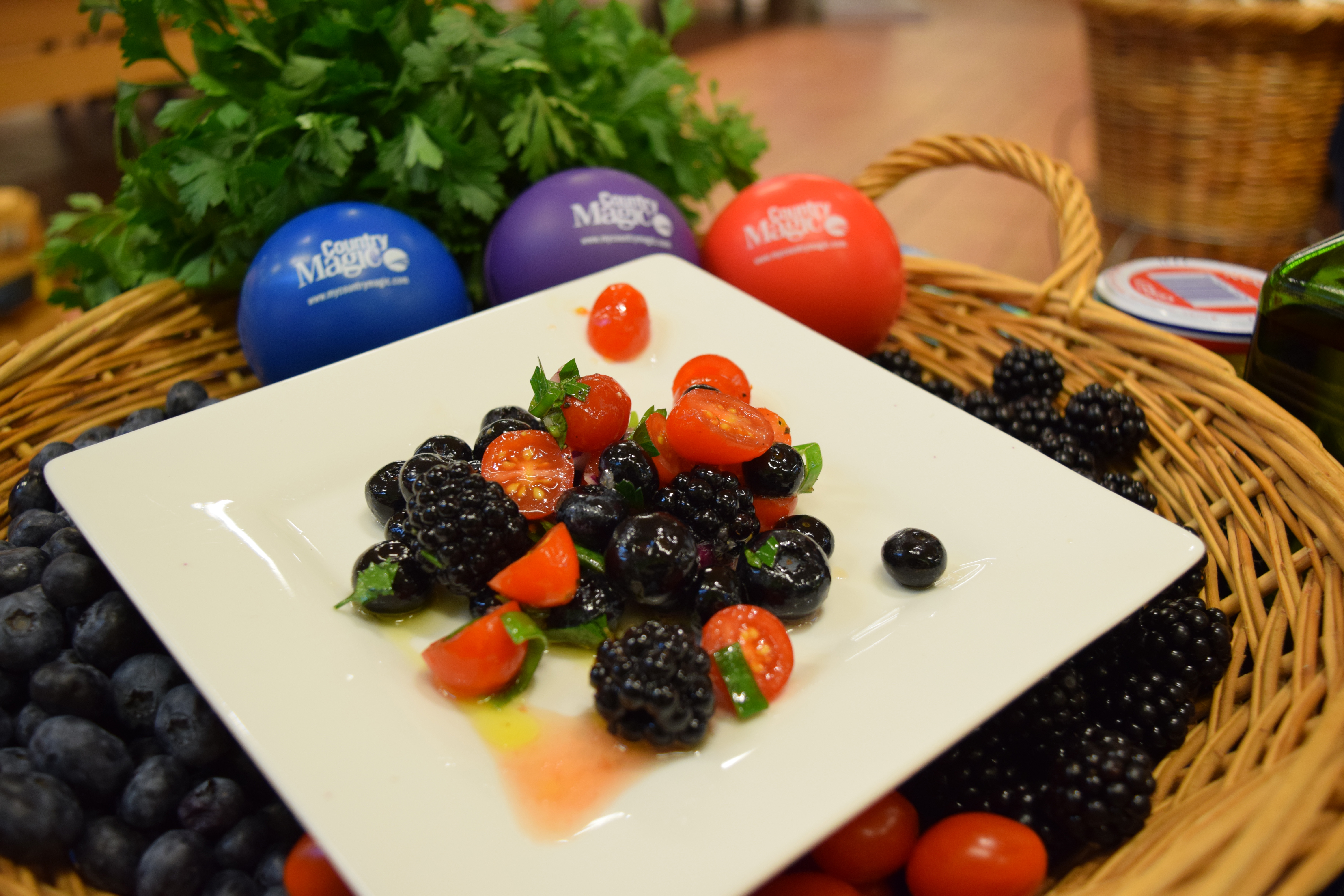 Country Magic summer berry salad