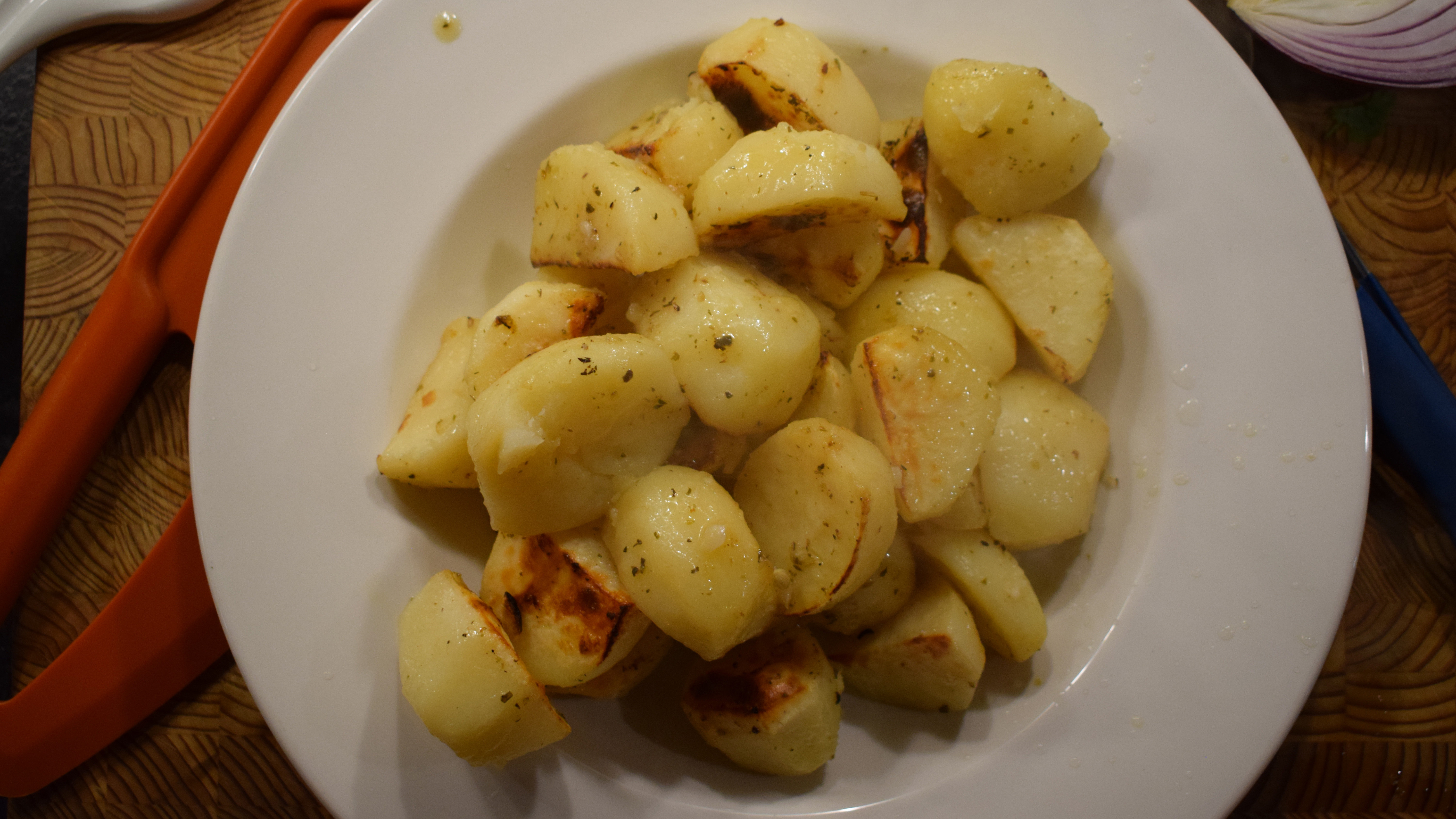 country magic lemon greek potatoes